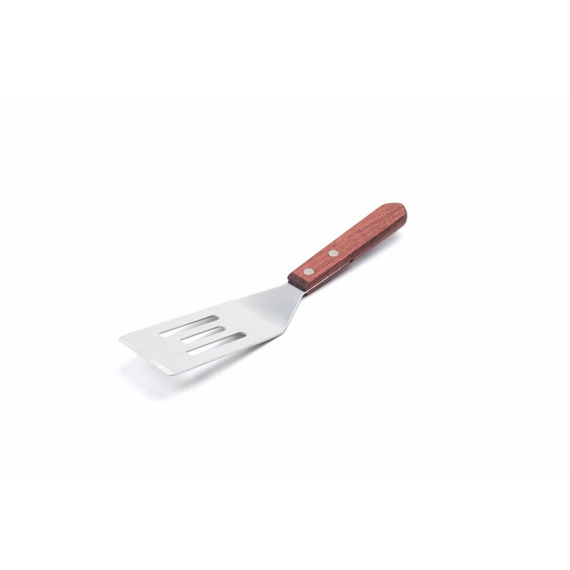 Fox Run 5333 Stainless Steel with Wood Handle Mini Slotted Turner 8-Inch Stainless Steel