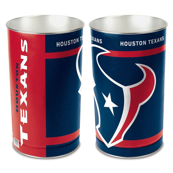 WinCraft Houston Texans 15" Waste Basket