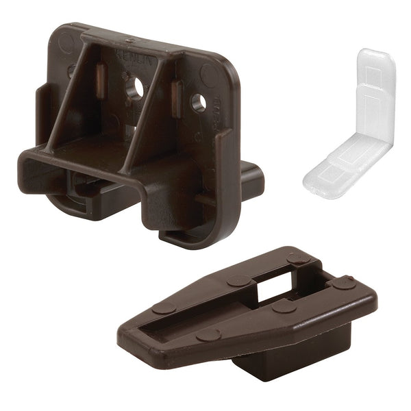 Prime-Line R 7321 Drawer Track Guide and Glides - Replacement Furniture Parts for Dressers, Hutches and Night Stand Drawer Systems