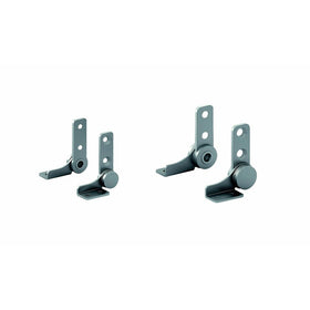 Friction Hinge, 430 Stainless Steel, 1" Leaf Height,2-1/16" Open Width, 17.7 lbs/in Torque (Pack of 1)