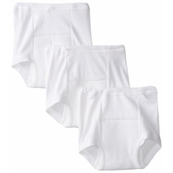 Gerber Unisex Baby 3 Pack Training Pant,White,18 Months