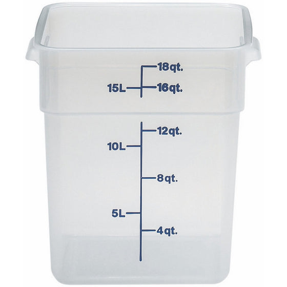 Cambro (18SFSPP190) 18 qt Polypropylene Food Storage Container - CamSquare