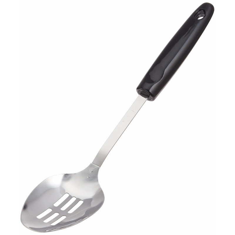 Spoon Slotted Chrome Black