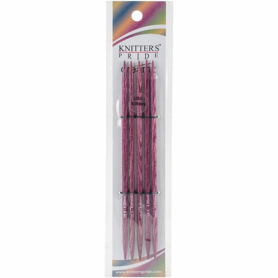 Knitter's Pride KP200128 6/4mm Dreamz Double Pointed Needles, 6"