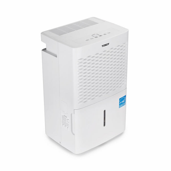 TOSOT 30 Pint Dehumidifier for spaces up to 1500 sq. ft, Perfect for Basements, Energy Star Certified, Portable with Wheels, Reduce Mold and Moisture