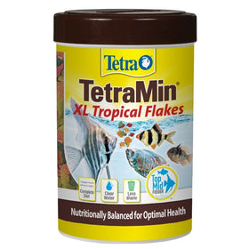 TetraMin Large Tropical Flakes For Top/Mid Feeders, 5.65-Ounce