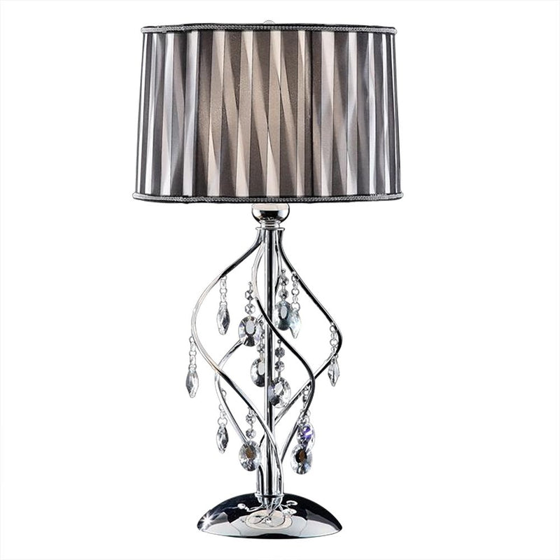 OK-5123T30.5-Inch Lady Crystal Table Lamp