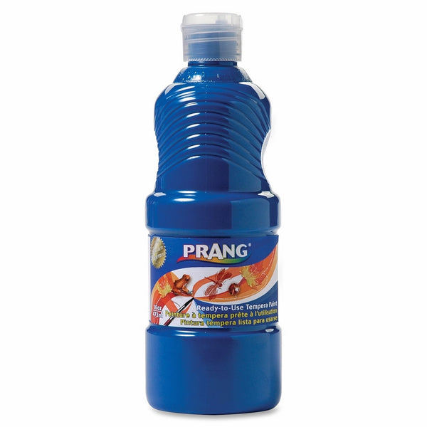 Prang Ready-to-Use Liquid Tempera Paint, 16-Ounce Bottle, Blue (21605)