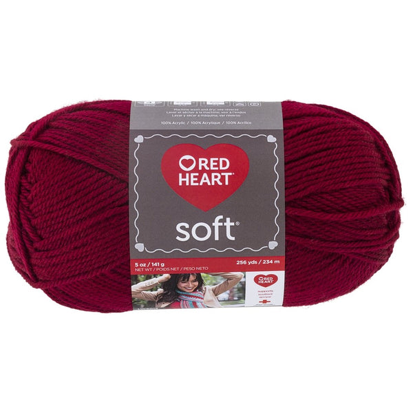 Red HeartSoft Yarn, Wine