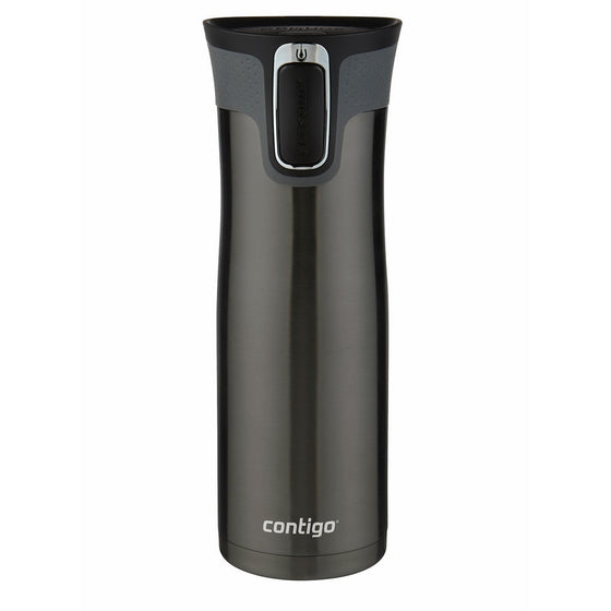 Contigo AUTOSEAL West Loop Stainless Steel Travel Mug, 20 oz, Black