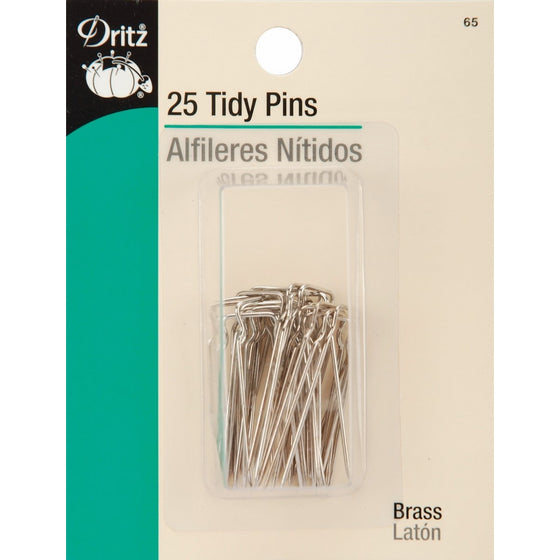 Dritz 65 25-Piece Tidy Pins