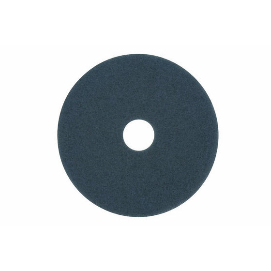 3M Blue Cleaner Pad 5300, 19" Floor Care Pad (Case of 5)