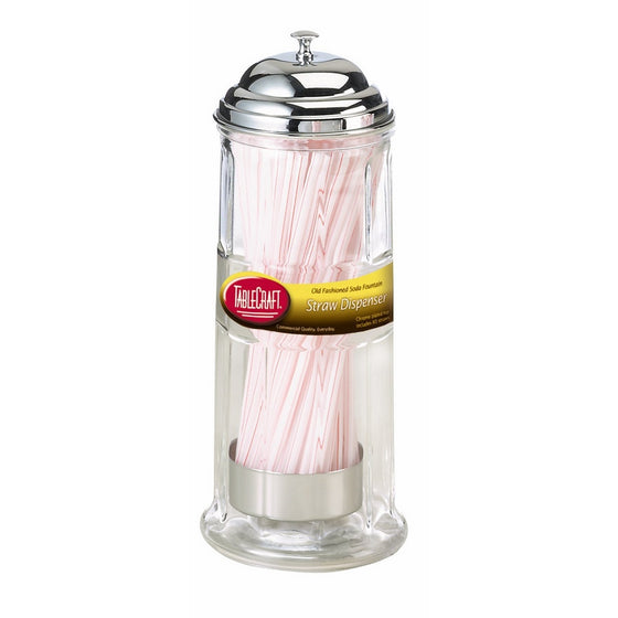 TableCraft Straw Dispenser, Includes Straws