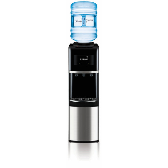 Primo Stainless Steel 3 Spout Top Load Hot, Cold and Cool Water Cooler Dispenser