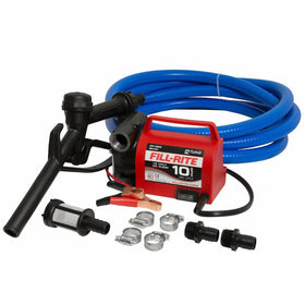 Fill-Rite FR1614 Diesel Fuel Transfer Pump with Hoses - 12 Volt, 10 GPM, Model# FR1614