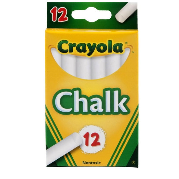 Crayola White Chalk 12 Ea (Pack of 36)