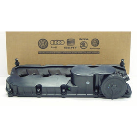 Genuine Volkswagen Valve Cover for 2.5 liter 5 Cylinder 07K103469L w/ bolts and gasket