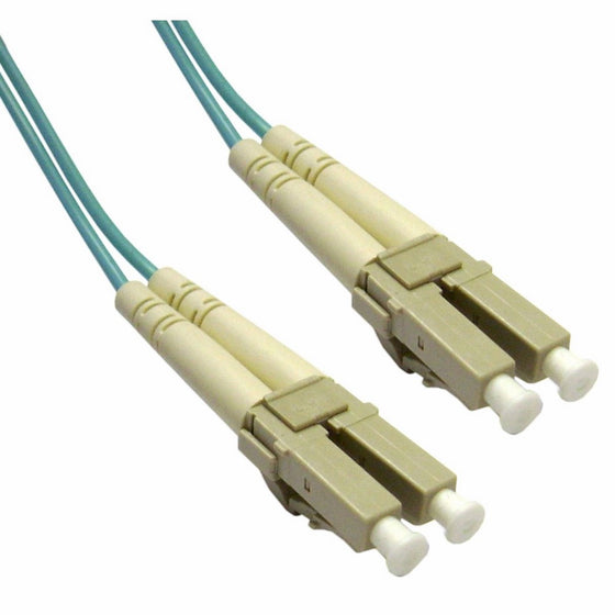 Add-On Computer 6m Laser Optimized Multi-Mode Fiber Duplex LC/LC OM4 Aqua Patch Cable (ADD-LC-LC-6M5OM4)