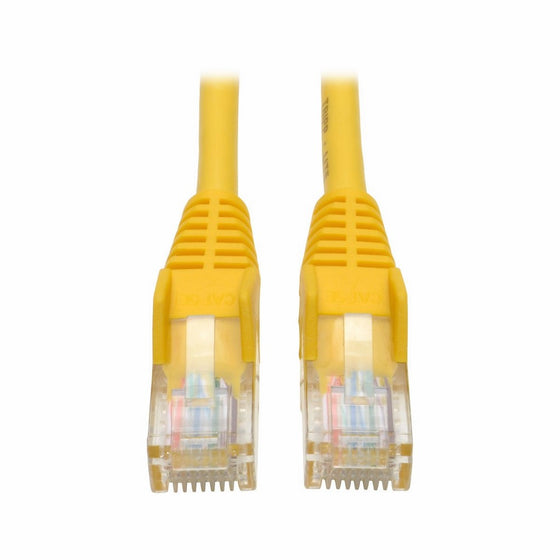 Tripp Lite Cat5e 350MHz Snagless Molded Patch Cable (RJ45 M/M) - Yellow, 3-ft.(N001-003-YW)