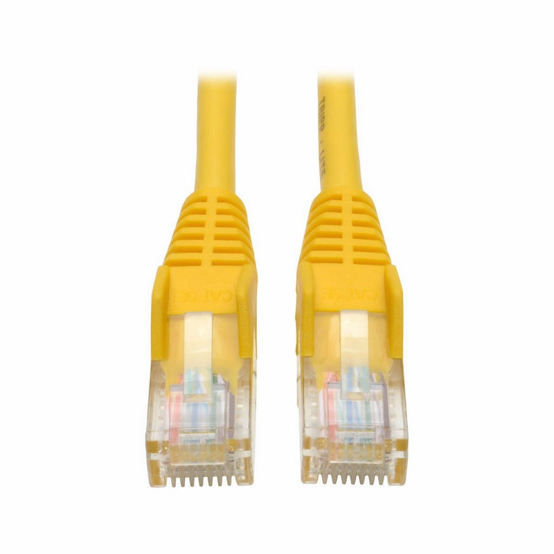 Tripp Lite Cat5e 350MHz Snagless Molded Patch Cable (RJ45 M/M) - White, 5-ft.(N001-005-YW)