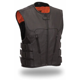 First Manufacturing Men's Updated SWAT Team Style Vest (Black, XXX-Large)