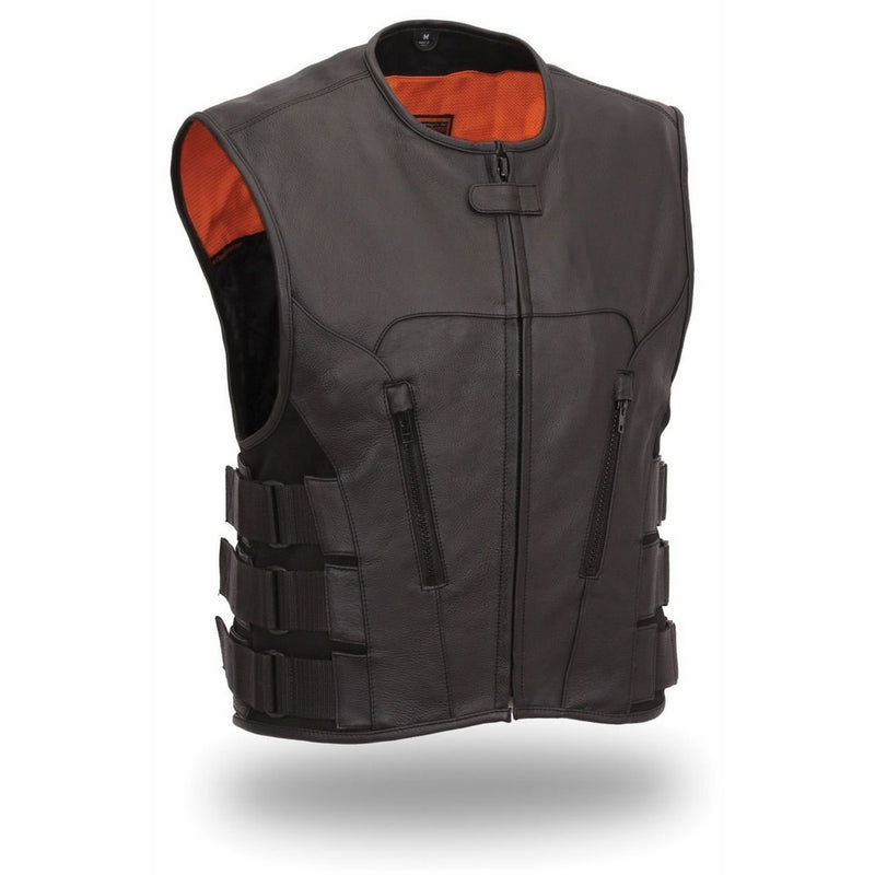 First Manufacturing Men's Updated SWAT Team Style Vest (Black, XXX-Large)