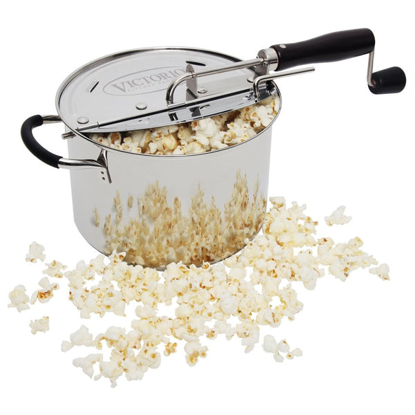 StovePop Stainless Steel Popcorn Popper by VICTORIO VKP1160