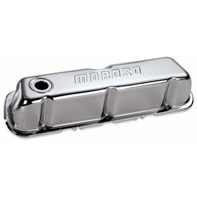 Moroso 68201 Chrome Valve Covers - Set of 2