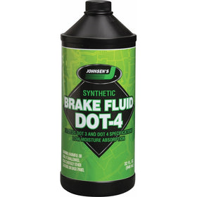 Johnsen's 5032 Premium Synthetic DOT-4 Brake Fluid - 32 oz.