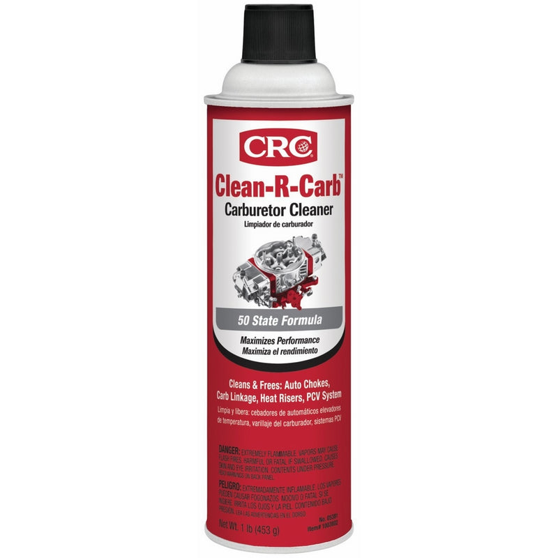 CRC Clean-R-Carb Carburetor Cleaner (50 State Formula), 16 Wt Oz