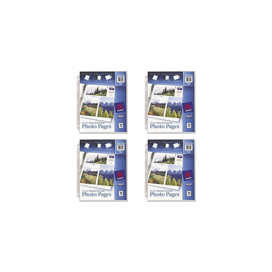 Avery Mixed Format Photo Pages, Acid Free, Pack of 10 (13401), 4 Packs