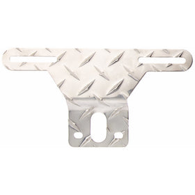 CE Smith Trailer 26053A Aluminum Tread License Plate Bracket, 9 3/8" x 4 7/8"