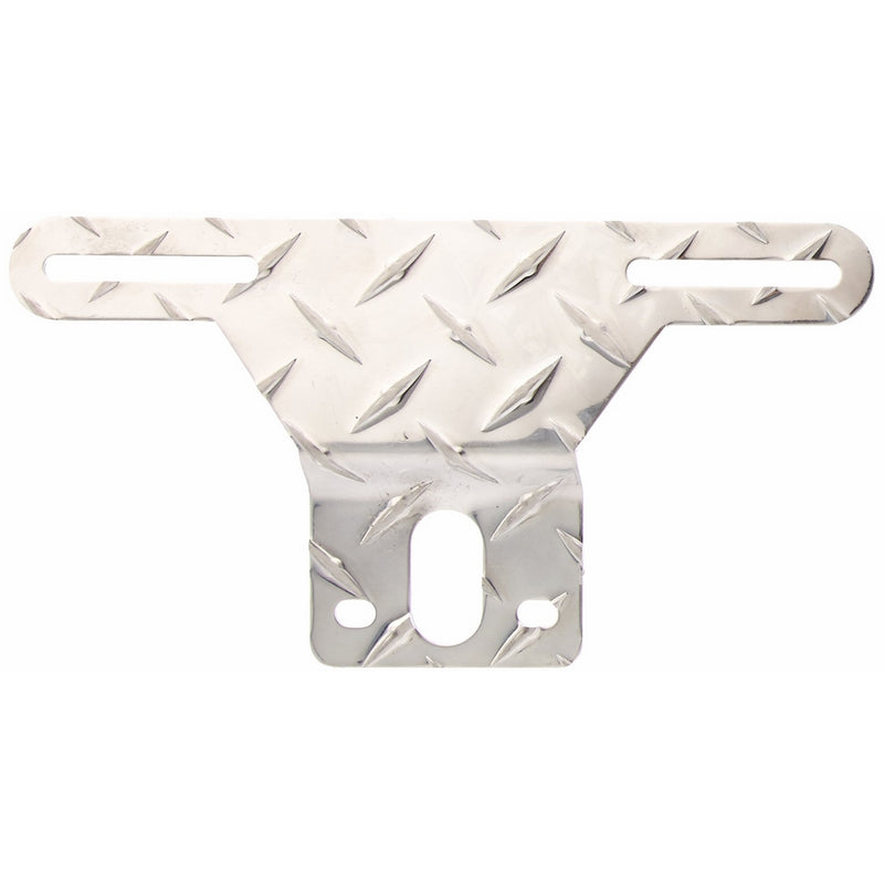 CE Smith Trailer 26053A Aluminum Tread License Plate Bracket, 9 3/8" x 4 7/8"