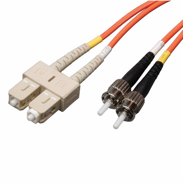 Tripp Lite Duplex Multimode 62.5/125 Fiber Patch Cable (SC/ST), 5M (16-ft.)(N304-05M)