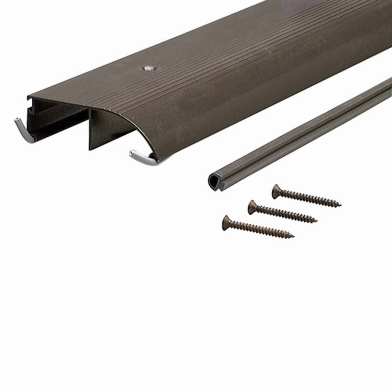 M-D Building Products 69709 1-1/4-Inch by 4-Inch by 72-Inch TH153 Bumper Threshold, Bronze