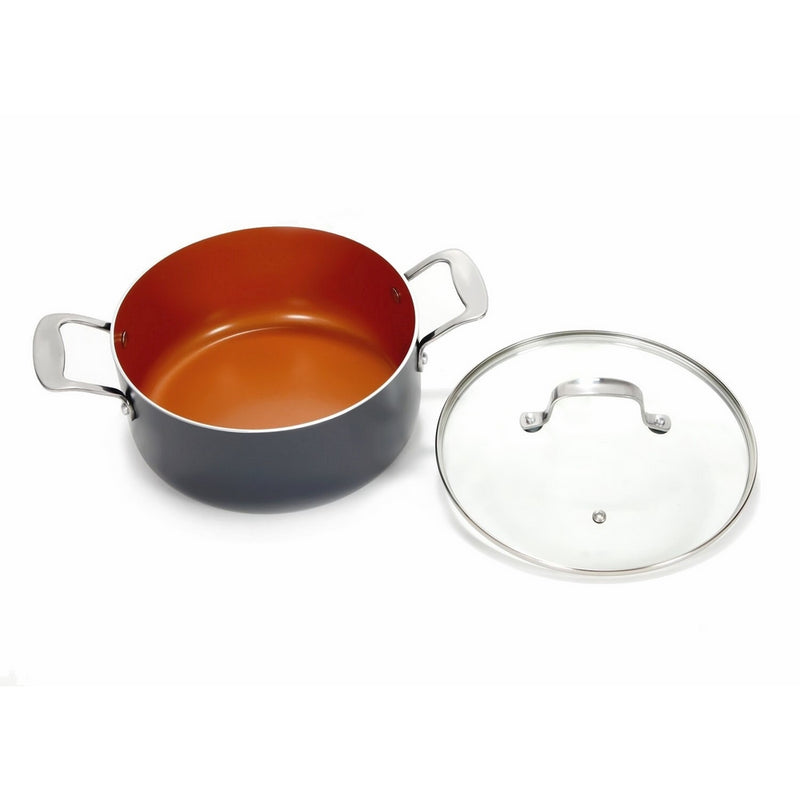 Gotham Steel Ceramic and Titanium Nonstick 5-Quart Pot with Lid