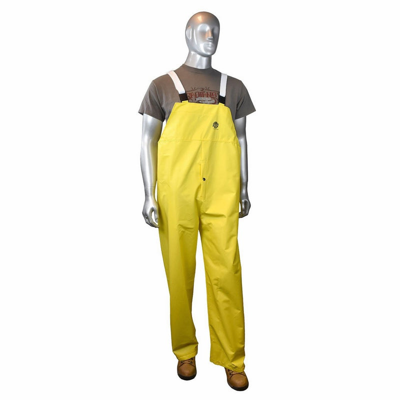 Radians RB15-NSYV-M Drirad28 Durable Rainwear Bib Style Overall, Yellow