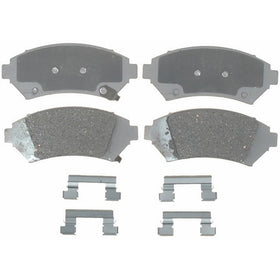 ACDelco 14D818CH Advantage Ceramic Front Disc Brake Pad Set with Hardware
