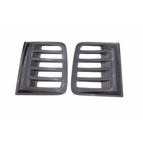 Auto Ventshade 97410 Aeroshade Louvered Window Covers, Smoke Finish for 1997-2003 Ford F-150, F-250