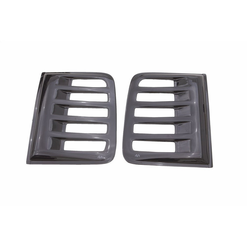 Auto Ventshade 97410 Aeroshade Louvered Window Covers, Smoke Finish for 1997-2003 Ford F-150, F-250