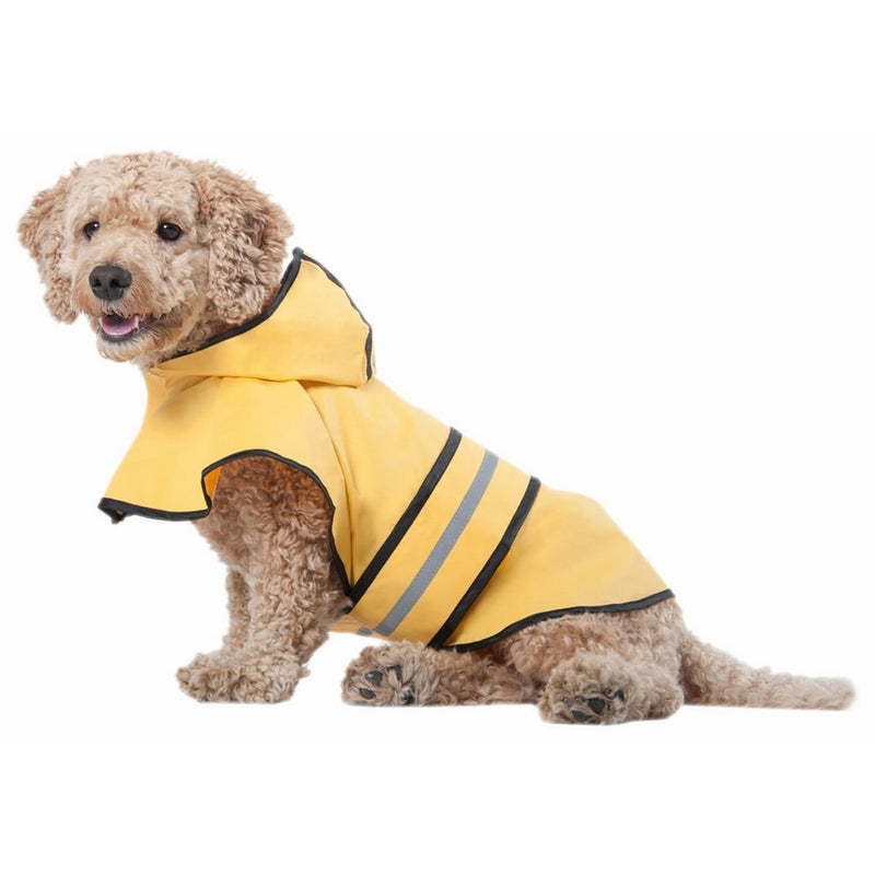 Ethical Pet Fashion Pet Rainy Days Slicker Yellow dog Raincoat for large, medium and small dogs. Dog rain gear - Dog Clothing by Looking Good