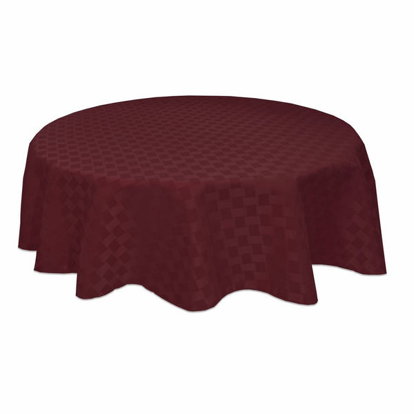 Bardwil Linens Reflections 70" Round Tablecloth, Merlot