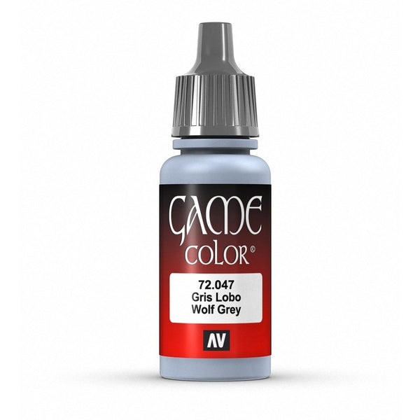 Vallejo Game Color Wolf Grey Paint, 17ml