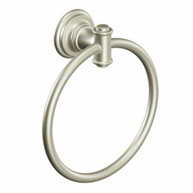 Moen DN9186BN Ellsworth Towel Ring, Brushed Nickel
