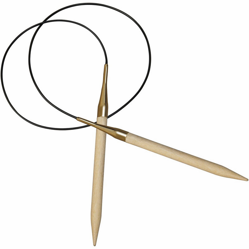 Knitter's Pride-Basix Fixed Circular Needles 32", Size 50/25mm