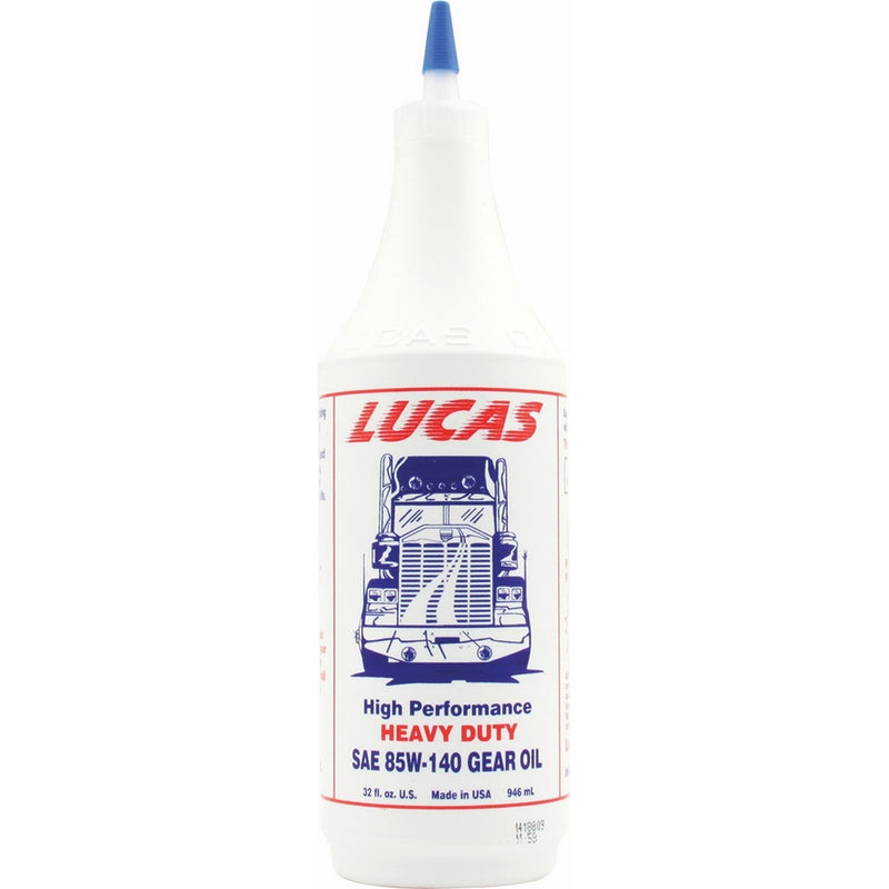 Lucas Oil LUC10042 SAE 85W-140 Heavy Duty Gear Oil - 1 Quart