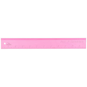CM Designs CMD12PINK Ruler Add-A-Quarter Pink Pack, 12"