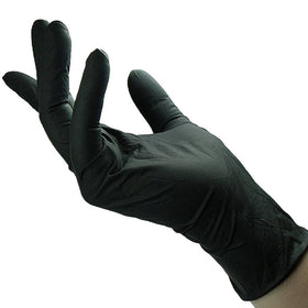Shamrock 83012-M-bx Work, Nitrile Rubber, Thin, Cheap Medium, Black