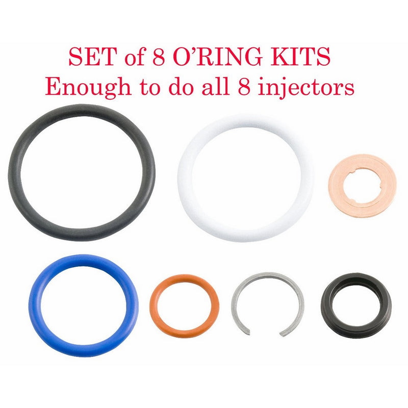 03-10 6.0L/4.5L Ford Power StrokeG2.8 Injector Seal Kit(Set of 8) # AP0002