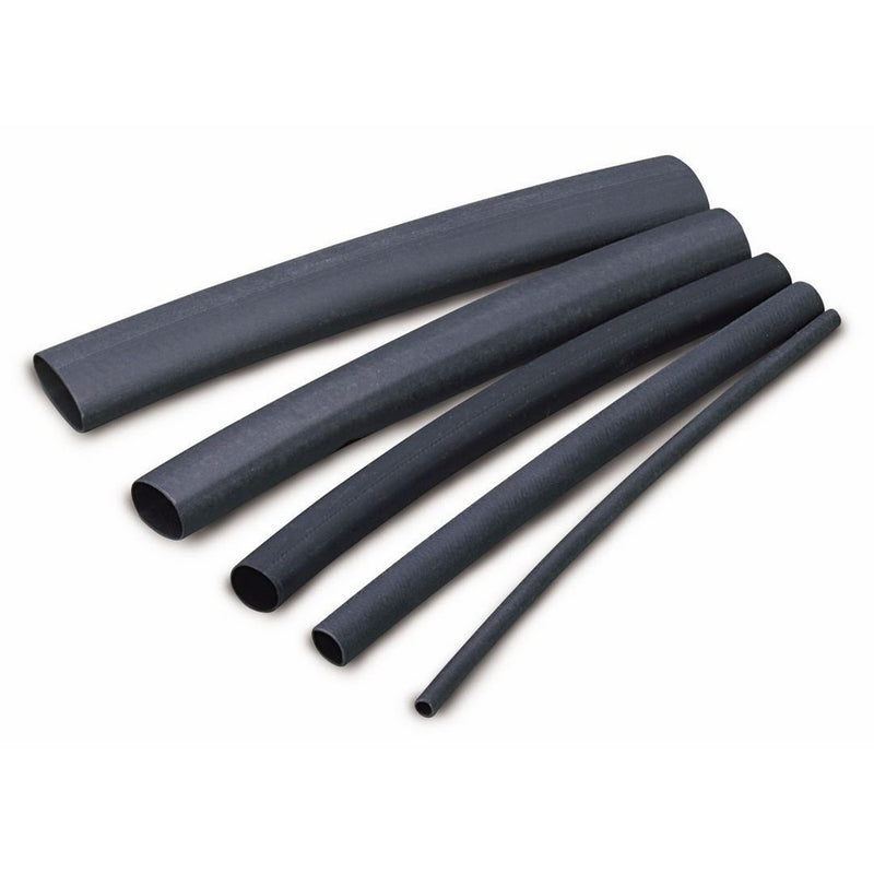 Ancor 303103 Marine Grade Electrical Adhesive Lined Heat Shrink Tubing (1/4-Inch Diameter, 3-Inches Long, Black, 3-Pack)